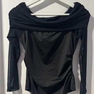 Elegant Black Maternity Bodysuits